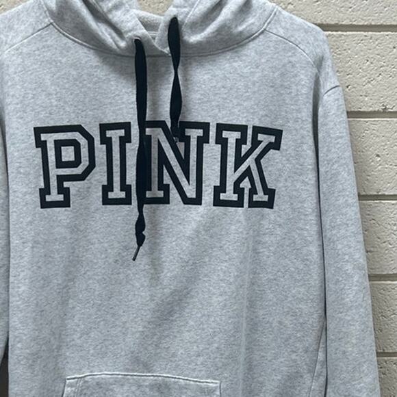 PINK Victoria’s Secret Gray Hoodie size XS - Picture 7 of 7